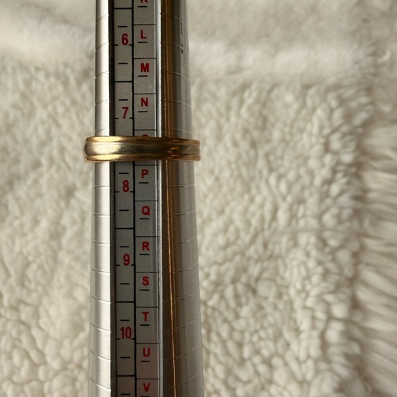 Natural Tiffany’s Diamond Engagement Ring -Gold/Platinum-Modern-Bezel 7.5 - Picture 3 of 11